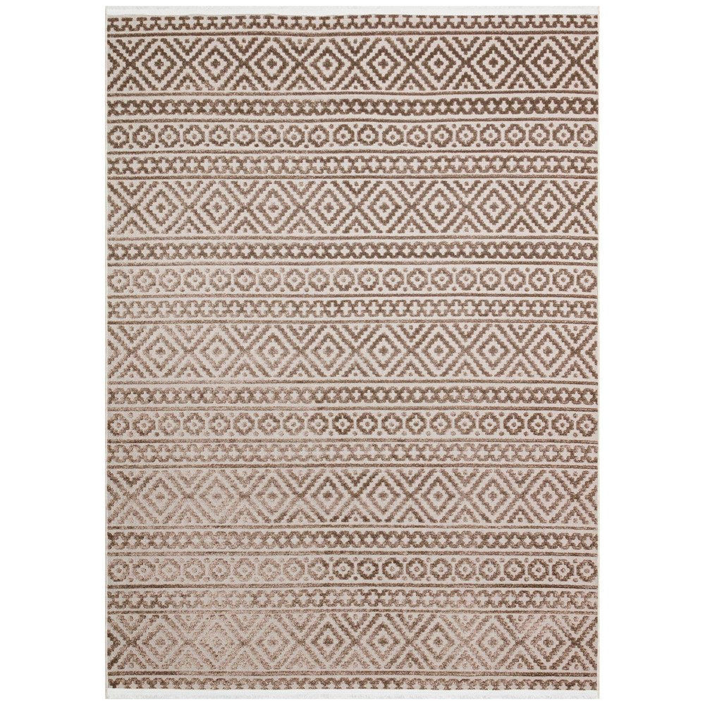 Jazz Jaz01 Indoor Outdoor Rugs in Natural Beige